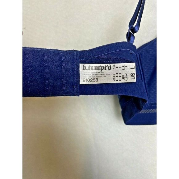 NWT b.tempt'd by Wacoal Bralette Spectator Triangle Bralette 910258 Large-164 - Picture 6 of 6